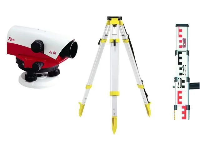 Niveau Optique Leica NA532 + Pack Trépied & Mire — vue 5