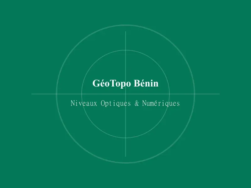 Niveaux Optiques & Numériques